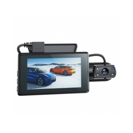 Hoco DI07 Max Dual Camera Driving Recorder Dash Camera (Wifi Version)