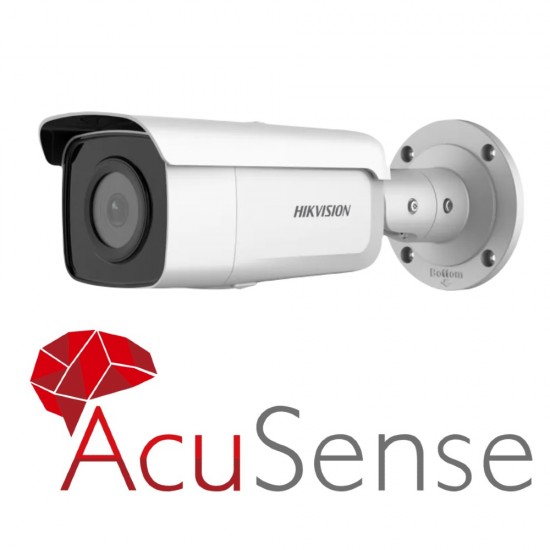 Hikvision IP 8MP 4K ACUSENSE Bullet Camera 80m IR 2.8mm