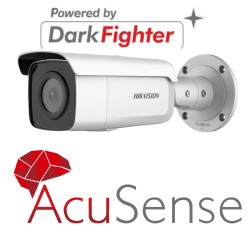 Hikvision IP 6MP ACUSENSE Bullet Camera 80m IR 2.8mm