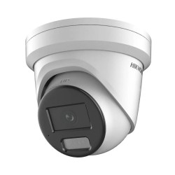 Hikvision IP 4MP Hybrid Turret Camera 2.8mm / Colorvu + Acusense with Mic
