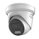 Hikvision IP 4MP Hybrid Turret Camera 2.8mm / Colorvu + Acusense with Strobe 2 Way Audio