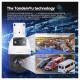 Hikvision IP 4MP Tandemvu PTZ Colorvu Camera 25x Zoom 100m IR 30m White Light