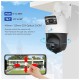 Hikvision IP 4MP Tandemvu PTZ Colorvu Camera 25x Zoom 100m IR 30m White Light