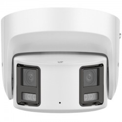 Hikvision IP 8MP ColorVu Panoramic 180 Degree Turret Camera 4mm / Strobe Light & Audible Warning