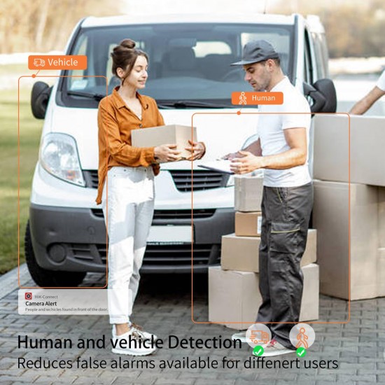Hikvision IP 6MP Hybrid Turret Camera 2 Way Audio/Strobe 2.8mm