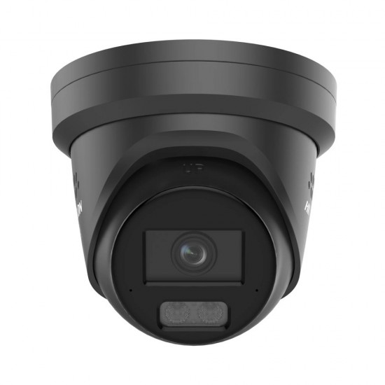 Hikvision IP Gen3 8MP 4K Turret Camera 2.8mm / Hybrid Colorvu 3.0 + Acusense with Strobe & 2 Way Audio from Satcity.ie Ireland Limerick Hikvision IP Gen3 8MP 4K Turret Camera 2.8mm Hybrid Colorvu 3.0 + Acusense Black