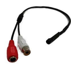 CCTV MINI MICROPHONE AUDIO FOR SURVELLANCE CAMERA MIC IP CAMERA DVR SOUND HIGH