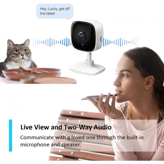 TP-Link Tapo Mini Smart Security Camera, Indoor CCTV Tapo C100) from Satcity.ie Ireland Limerick TP-Link Tapo Mini Smart Security Camera, Indoor CCTV Tapo C100