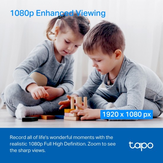 TP-Link Tapo Pan Tilt Smart Security Camera Indoor CCTV C200