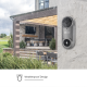 EZVIZ DB2 PRO Grey - Battery Powered WiFi Doorbell Kit with Chime 5MP 2K