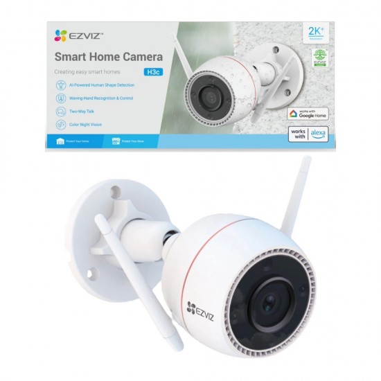 EZVIZ H3C 2K WiFi Bullet Camera with Built in AI