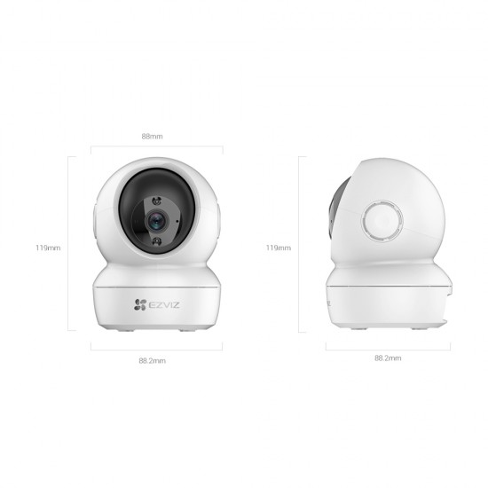 EZVIZ H6C Smart WiFi Pan & Tilt Camera 2MP from Satcity.ie Ireland Limerick EZVIZ H6C Smart WiFi Pan Tilt Camera 2MP