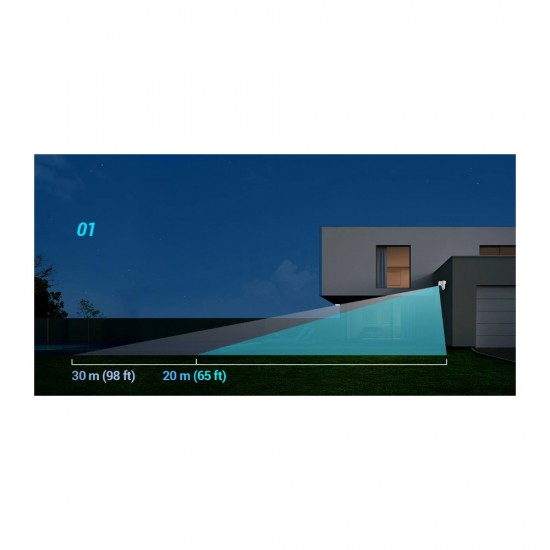 EZVIZ H8C Pan & Tilt Camera Outdoor 2MP