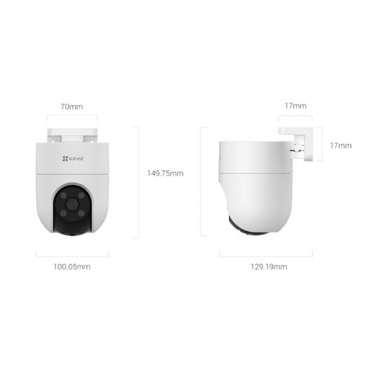 EZVIZ H8C Pan & Tilt Camera Outdoor 2MP