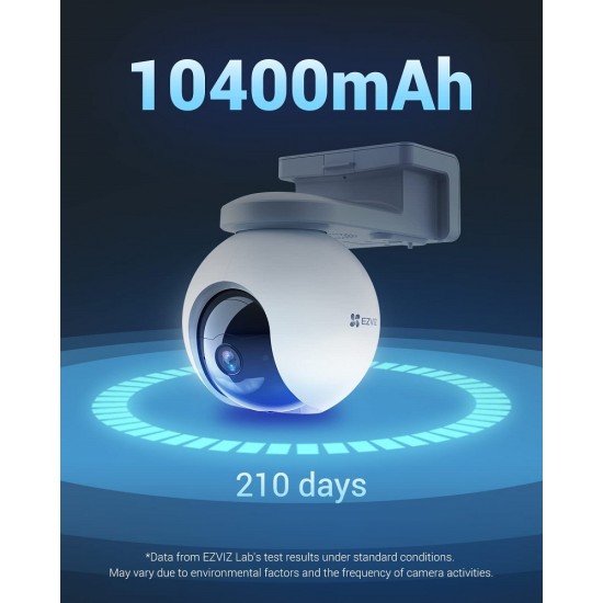 EZVIZ HB8 WiFi Battery Powered Pan & Tilt Outdoor Camera 2K+ 4MP