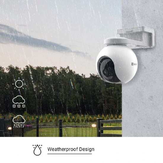 EZVIZ H8 Pro 3K Pan & Tilt WiFi Camera 5MP, AI, Active Defence, ColourVu