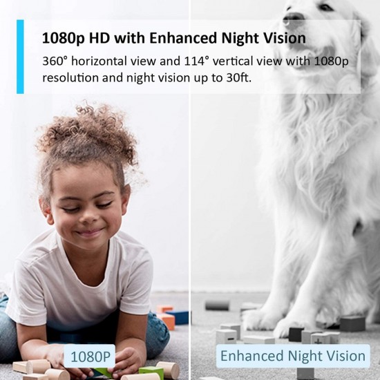 TP-Link Tapo Pan Tilt Smart Security Camera Indoor CCTV C200