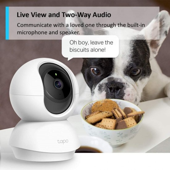 TP-Link Tapo Pan Tilt Smart Security Camera Indoor CCTV C200