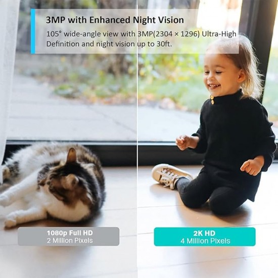 Tapo C110 Home Security Wi-Fi Camera Indoor