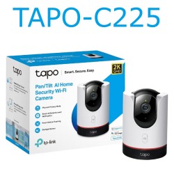 TP- LINK Pan/Tilt AI Home Security Wi-Fi Camera (Tapo C225)