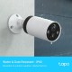 OUTDOOR WIRE-FREE SECURITY 2-CAMERA SYSTEM WATER DUST RESISTAN WITH COLOUR NIGHT