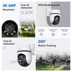 Tapo C530WS TP-Link 5MP 3K Smart Security Camera Outdoor CCTV 