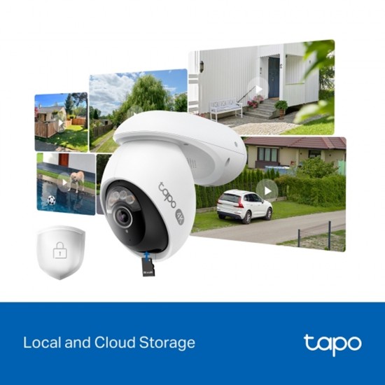 TP-Link Tapo C560WS Outdoor Pan & Tilt WiFi Security Camera with Colour Night Vision TP-Link Tapo C560WS Outdoor Pan & Tilt WiFi Security Camera with Colour Night Vision