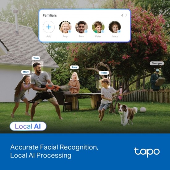 TP-Link Tapo C560WS Outdoor Pan & Tilt WiFi Security Camera with Colour Night Vision TP-Link Tapo C560WS Outdoor Pan & Tilt WiFi Security Camera with Colour Night Vision