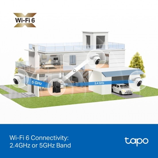 TP-Link Tapo C560WS Outdoor Pan & Tilt WiFi Security Camera with Colour Night Vision TP-Link Tapo C560WS Outdoor Pan & Tilt WiFi Security Camera with Colour Night Vision