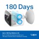 Smart Wire-Free Outdoor Security Camera TC80 with Colour Night Vision
