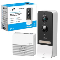 Tp-Link Tapo 5MP 2K D230S1 Tapo Smart Battery Video Doorbell Tp-Link Tapo 5MP 2K D230S1 Tapo Smart Battery Video Doorbell