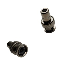 BNC Male Plug to RCA Female Socket Connector Adapter CCTV 1