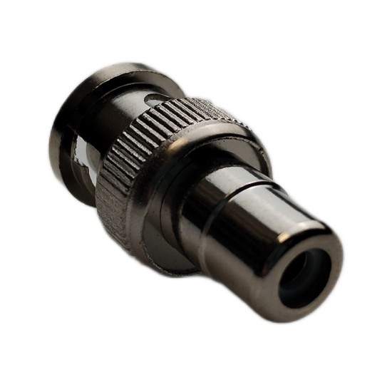 BNC Male Plug to RCA Female Socket Connector Adapter CCTV 1 from satcity.ie Limerick Ireland
