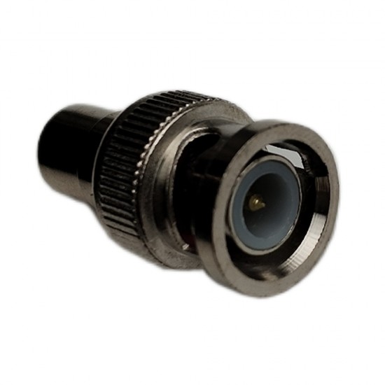 BNC Male Plug to RCA Female Socket Connector Adapter CCTV 1 from satcity.ie Limerick Ireland