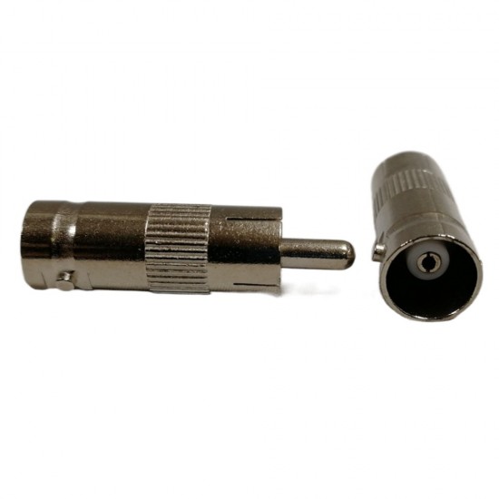 BNC FEMALE RCA PHONO MALE CONNECTOR PLUG ADAPTER CONVERTER CCTV CAMERA CABLE 1 from satcity.ie Limerick Ireland BNC FEMALE RCA PHONO MALE CONNECTOR PLUG ADAPTER CONVERTER CCTV CAMERA CABLE 1 from satcity.ie Limerick Ireland