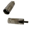 BNC FEMALE RCA PHONO MALE CONNECTOR PLUG ADAPTER CONVERTER CCTV CAMERA CABLE 1