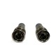 BNC CONNECTOR-COMPRESSION RG59 COAX CABLE CRIMP MALE PLUG FOR CCTV CAMERAS 1 from satcity.ie Limerick Ireland