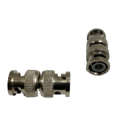 BNC CONNECTOR - MALE TO MALE COUPLER ADAPTER FOR TV CCTV CAMERA CABLE JOINER 1 from satcity.ie Limerick Ireland