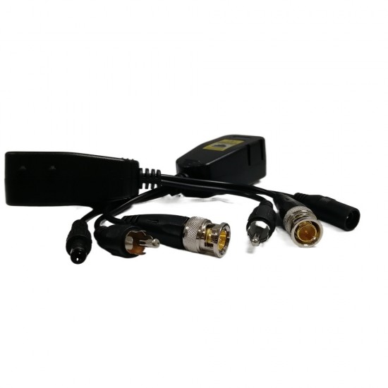 8MP Video, Audio & Power Over Ethernet CCTV Balun 1 Pair SATCITY LIMERICK