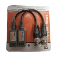 AHD VIDEO BALUN WITH LEAD UP TO 300M CCTV CAMERA PASSIVE HD 4K CAT5 CAT6 BNC AHD