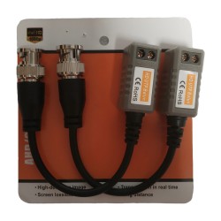 AHD VIDEO BALUN WITH LEAD UP TO 300M CCTV CAMERA PASSIVE HD 4K CAT5 CAT6 BNC AHD AHD VIDEO BALUN WITH LEAD UP TO 300M CCTV CAMERA PASSIVE HD 4K CAT5 CAT6 BNC AHD