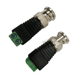 BNC MALE CONNECTOR-SCREW TERMINAL NO SOLDER CCTV DVR VIDEO CABLE END ADAPTER 1 BNC MALE CONNECTOR-SCREW TERMINAL NO SOLDER CCTV DVR VIDEO CABLE END ADAPTER 1