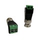 BNC MALE CONNECTOR-SCREW TERMINAL NO SOLDER CCTV DVR VIDEO CABLE END ADAPTER 1 from satcity.ie Limerick Ireland