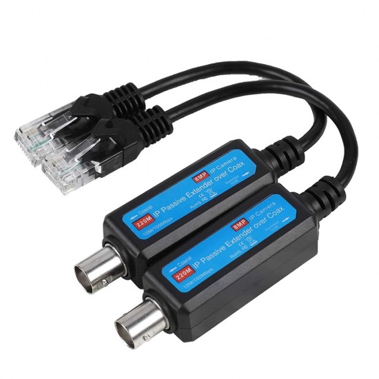 IP CAMERA OVER COAX VIDEO BALUN EXTENDER ETHERNET ADAPTER RESEIVER CCTV (PAIR) from satcity.ie Limerick Ireland