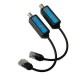 IP CAMERA OVER COAX VIDEO BALUN EXTENDER ETHERNET ADAPTER RESEIVER CCTV (PAIR) from satcity.ie Limerick Ireland