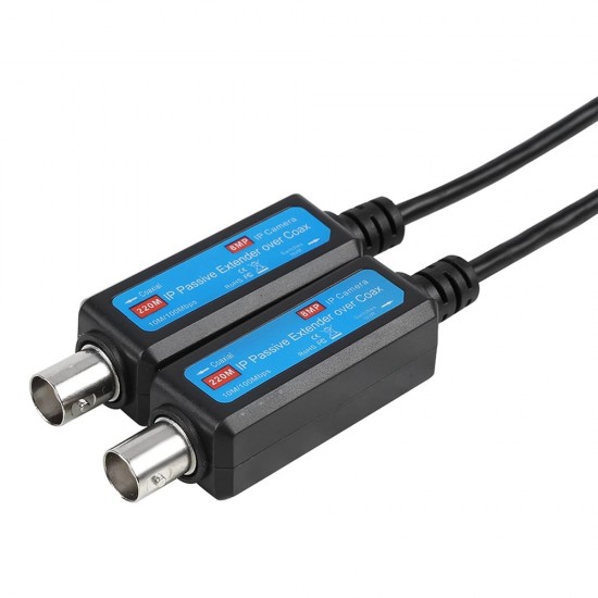 IP CAMERA OVER COAX VIDEO BALUN EXTENDER ETHERNET ADAPTER RESEIVER CCTV (PAIR) from satcity.ie Limerick Ireland