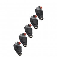 DC Female 2.1mm Connector Push Type for CCTV PACK OF 10