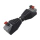  Pack of 10 Pairs in 5.5mm x 2.1mm  Jack Connectors and Plug Adapters  -satcity-limerick-satcity.ie