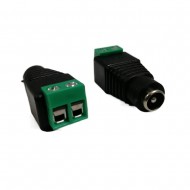 DC FEMALE 12V POWER PLUG ADAPTER CONNECTOR JACK SOCKET CABLE SCREW FOR CCTV