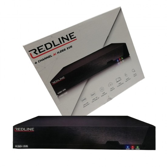 Redline Outdoor Home Security Kit – 4 Channel CCTV System with 4× 5MP Cameras Redline Outdoor Home Security Kit – 4 Channel CCTV System with 4× 5MP Cameras